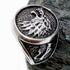 Bague Loup pour Homme (Acier)